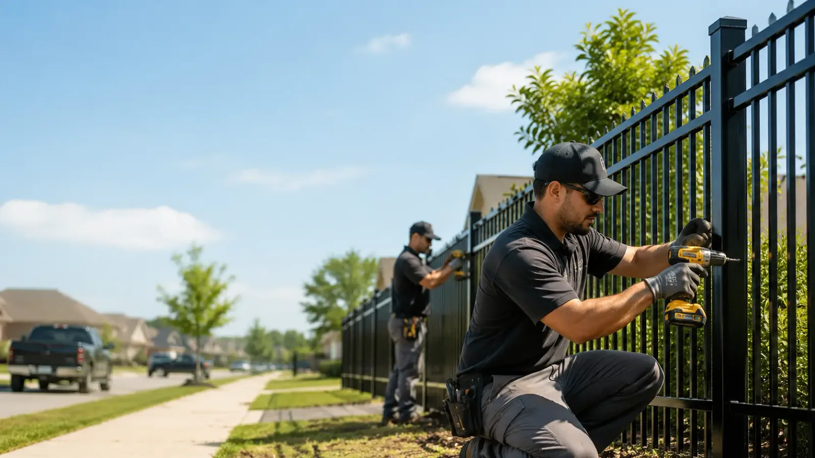 Metal Fence Installation in Mcrae, AR